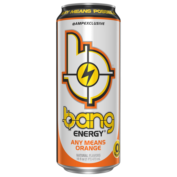 Bang Energy Drink Any Means Orange 16oz