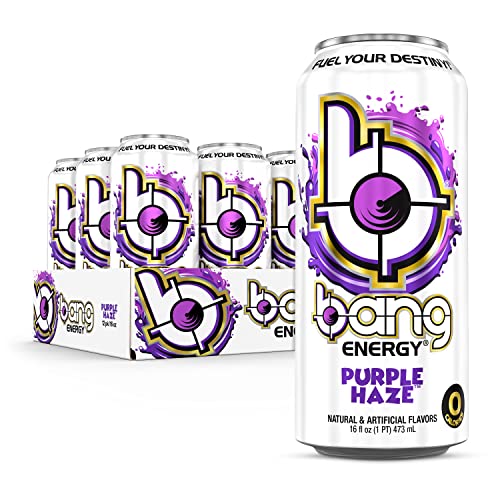 Bang Energy Drink Purple Haze 16oz 12-Pack