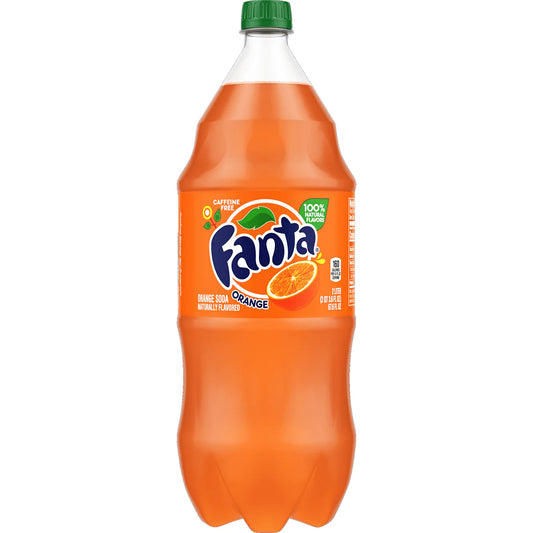 Fanta Orange 2-Liter Bottle