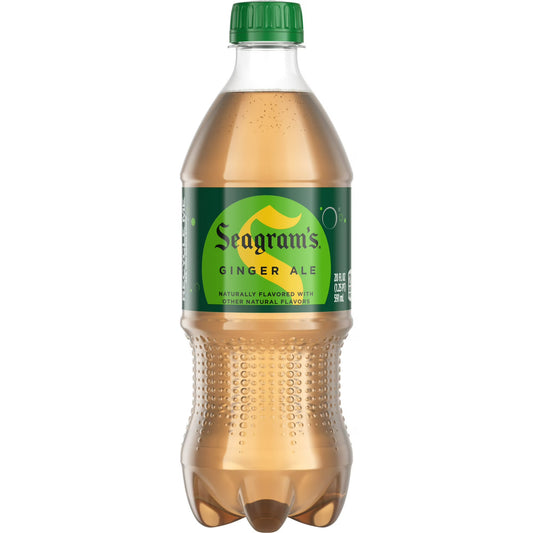 Seagram's Ginger Ale 20oz Bottle