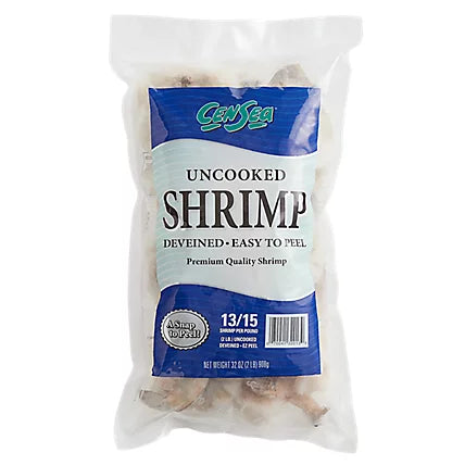 CenSea 13/15 Uncooked Shrimp 2lb Bag