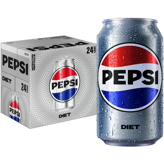 Diet Pepsi 12oz Cans (24-Pack)