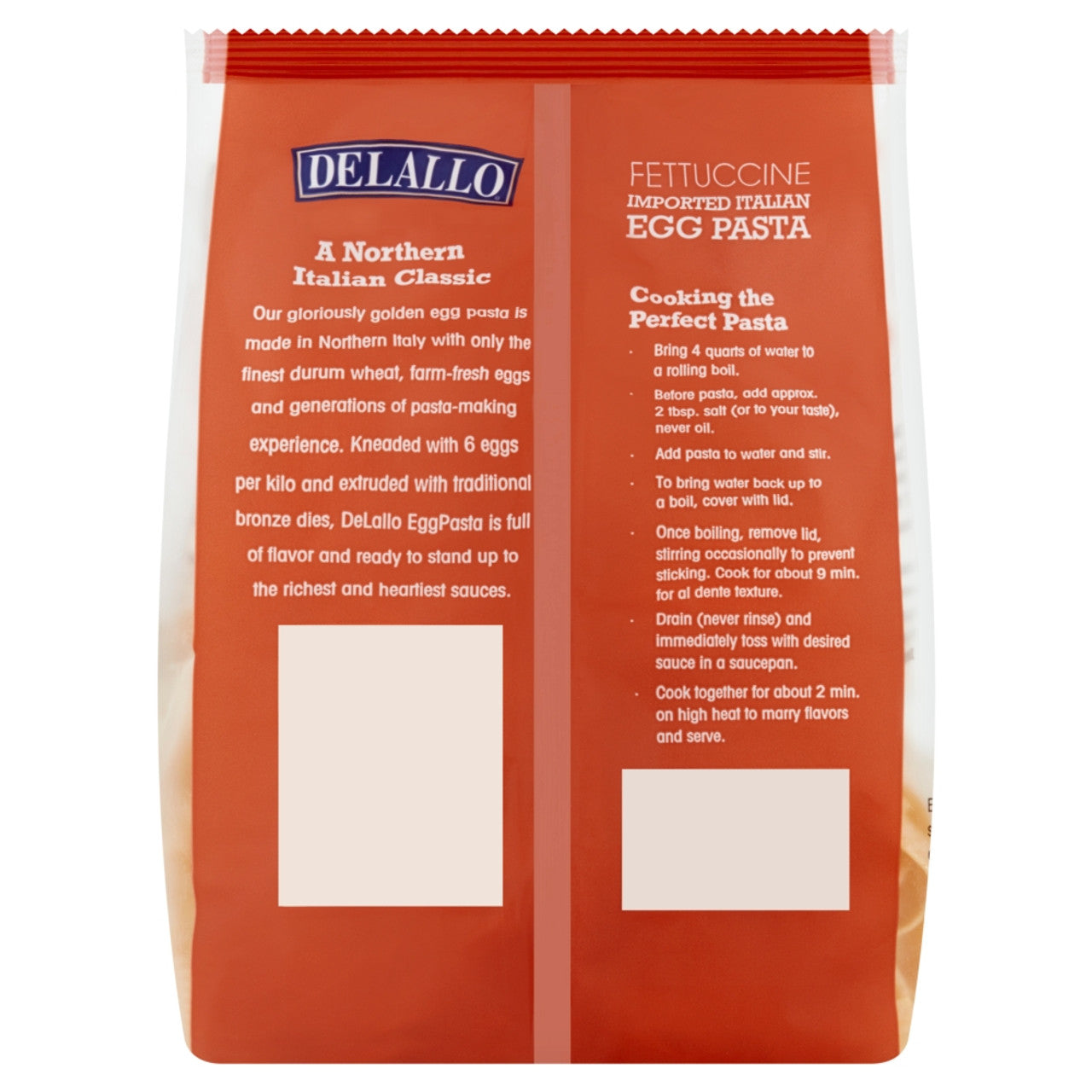 Delallo Egg Fettuccine Pasta 8.8oz