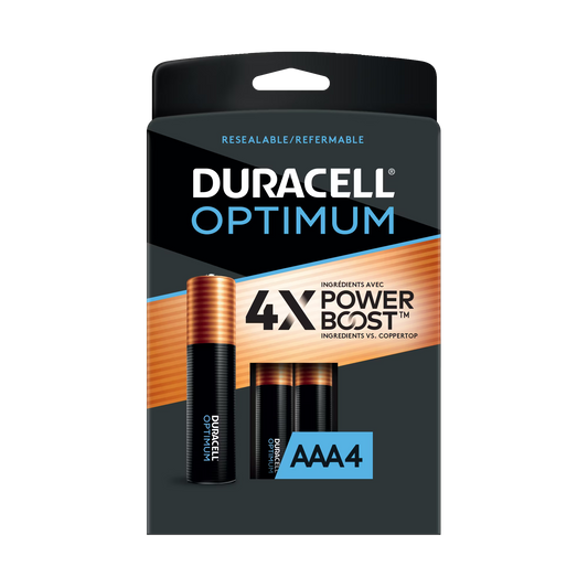 Duracell Optimum AAA Batteries (4-Pack)