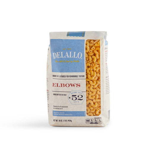 Delallo Elbow Pasta 1lb Bag