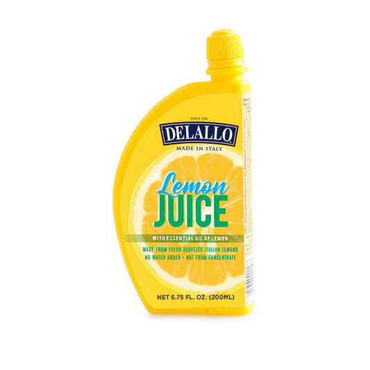 Delallo Lemon Juice Slice 6.75oz