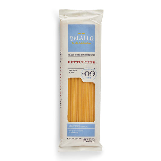 Delallo Fettuccine Pasta 1lb Bag