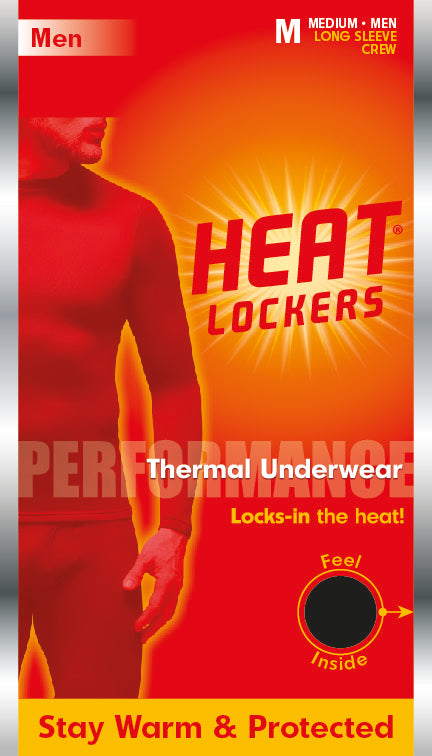 Men's Performance Thermal Long-Sleeve Shirt - Sz M