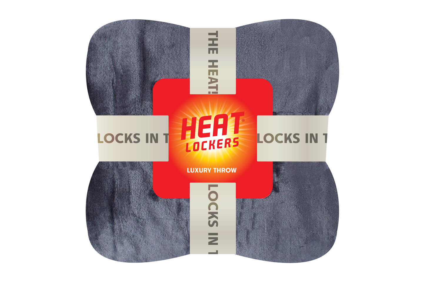 Heat Lockers Thermal Throw Blanket - Silver