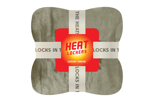 Heat Lockers Thermal Throw Blanket - Sage