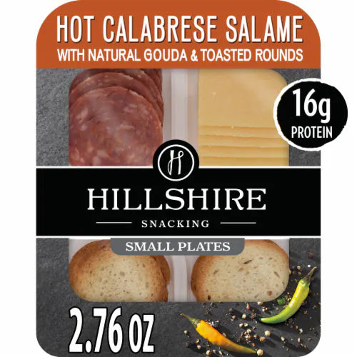 Hillshire Hot Calabrese Salame W/ Gouda Cheese Small Plate