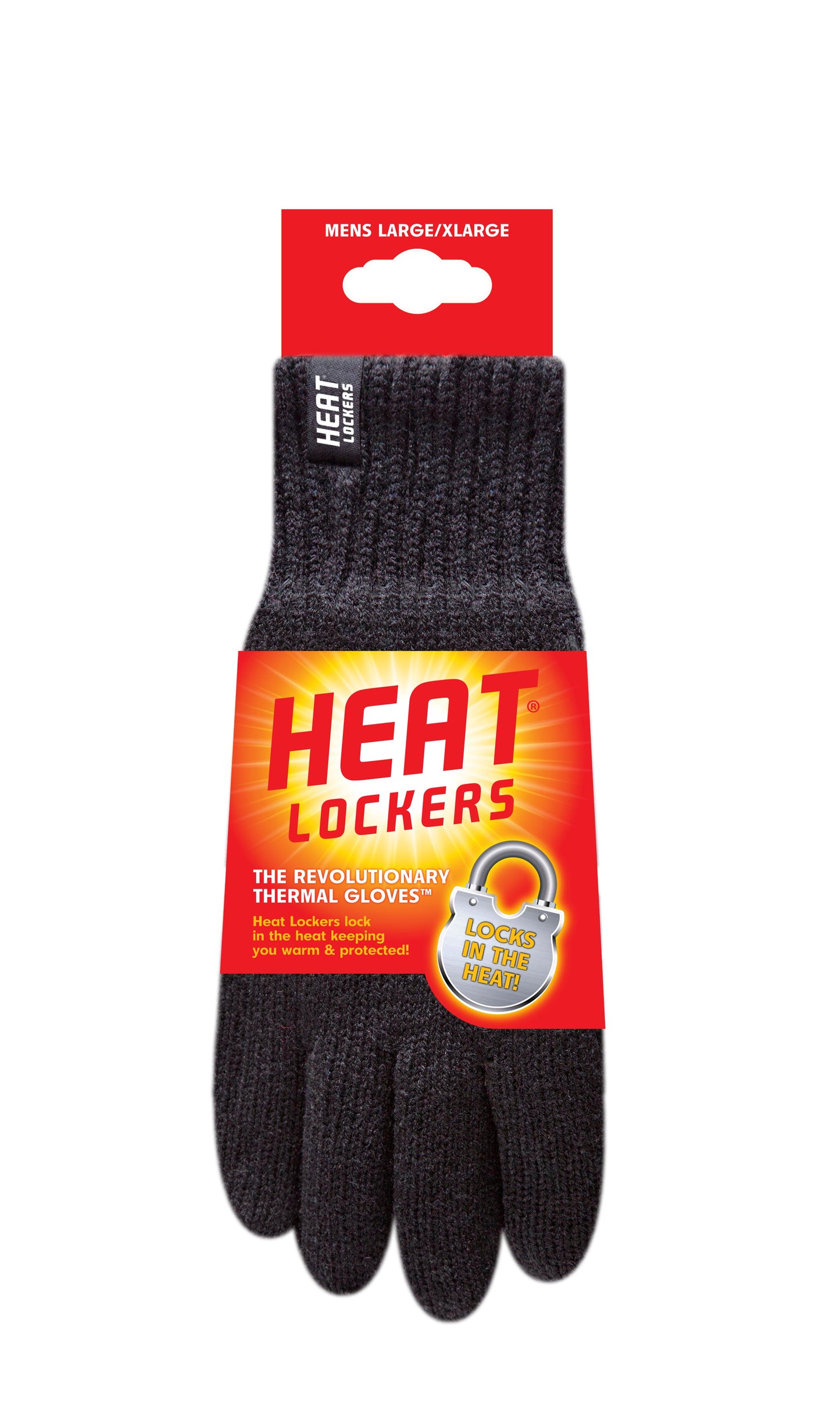 Men's Knit Heat Locker Gloves L/XL