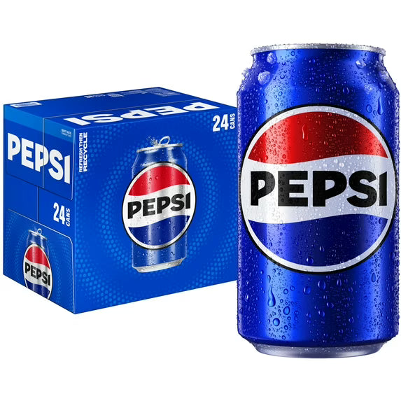 Pepsi 12oz Cans (24-Pack)