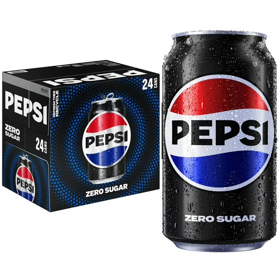 Pepsi Zero 12oz Cans (24-Pack)