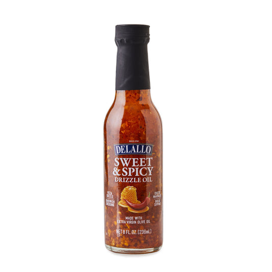 Delallo Sweet & Spicy Drizzle Oil 8oz