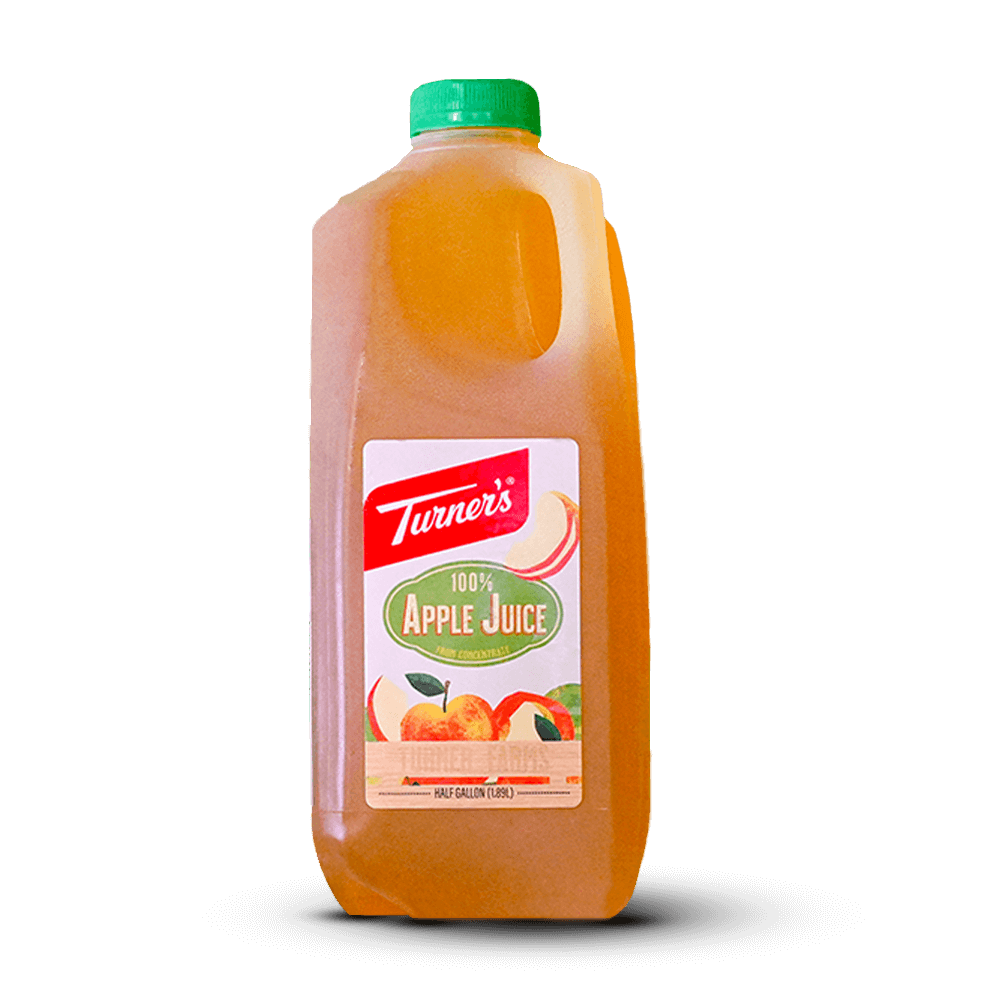 Turner's Apple Juice 1/2 Gallon