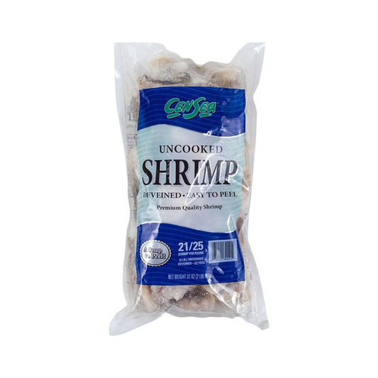 CenSea 21/25 Uncooked Shrimp 2lb Bag