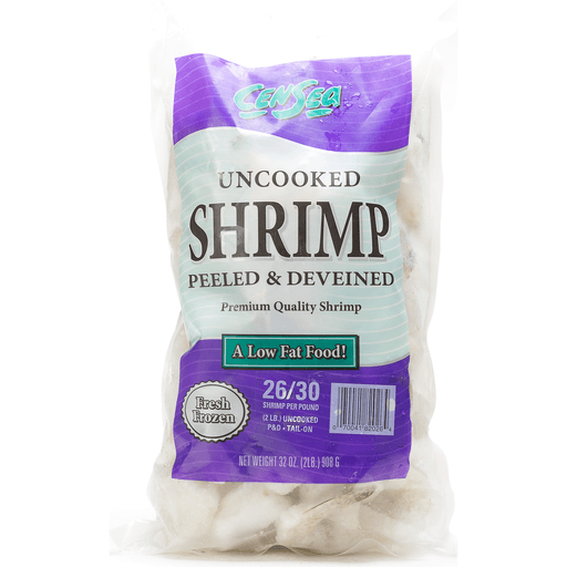 CenSea 26/30 Uncooked Shrimp 2lb Bag