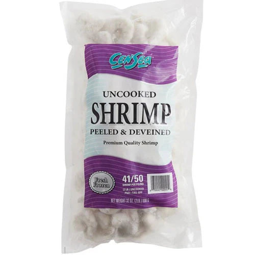 CenSea 41/50 Uncooked Shrimp 2lb Bag