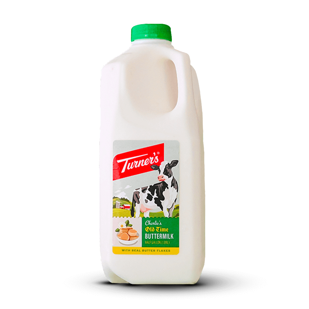 Turner's Buttermilk 1% Baking 1/2 Gallon