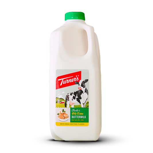 Turner's Buttermilk 1% Baking 1/2 Gallon