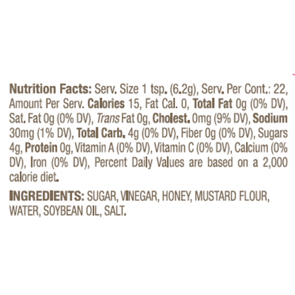 Delallo Honey Mustard 5oz