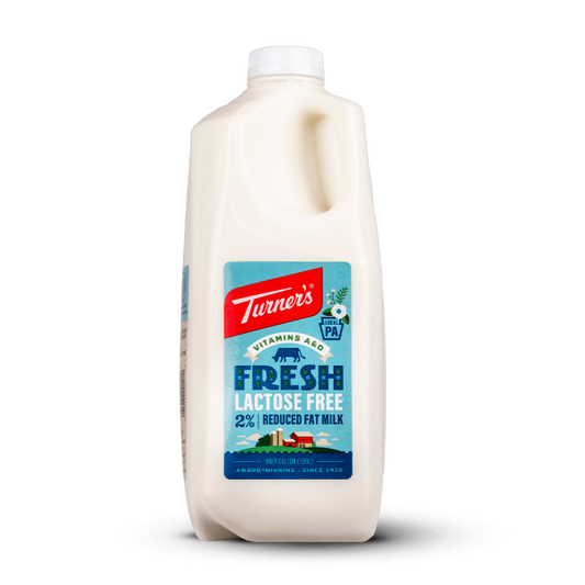 Turner's Lactose Free 2% Milk 1/2 Gallon