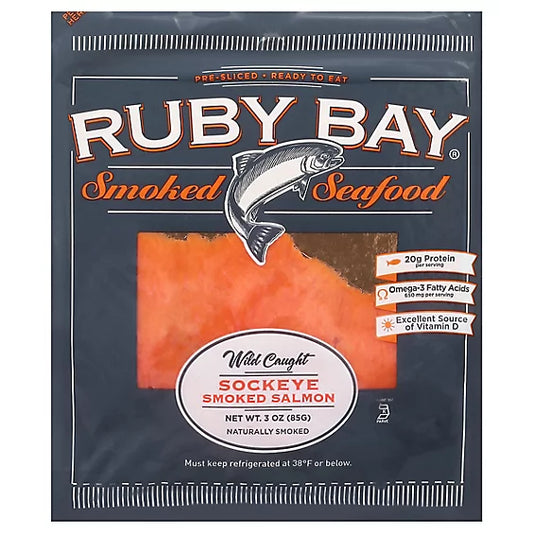 Ruby Bay Smoked Salmon 3oz