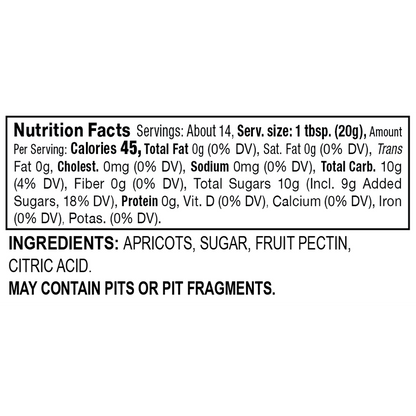 Delallo Apricot Spread 10oz