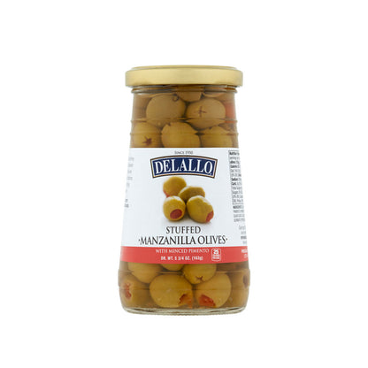 Delallo Stuffed Manzanilla Olives 5.75oz